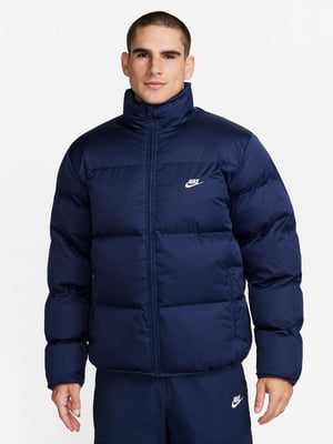 Куртка Sportswear Club Puffer темно-синя | 6617415
