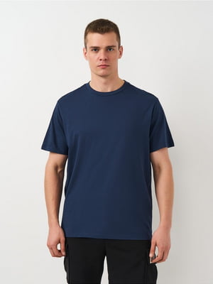Базовая темно-синяя футболка | 6619277