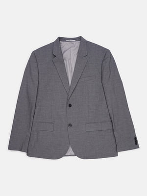 Пиджак классический серый | 6619314