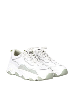 Шкіряні кросівки білого кольору | 6619629