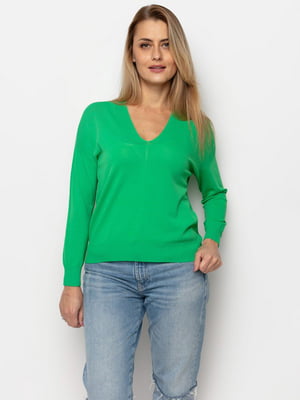 Пуловер зелений | 6619881