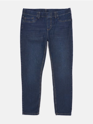 Стильные джинсы синего цвета | 6619954