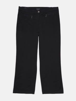 Прямые брюки черного цвета | 6619962