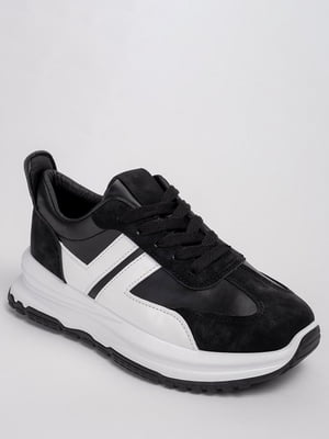 Кросівки чорно-білі | 6620399