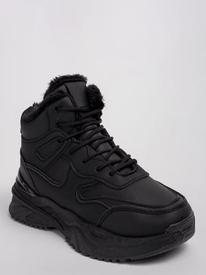 Високі чорні кросівки | 6620451