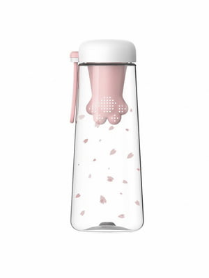 Бутылка для воды Лапа (Розовая) | 6620853