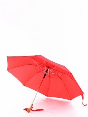 Зонт с деревянной ручкой голова утки (Красный) | 6621066