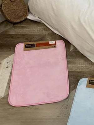 М'який килимок для ванної Рожевий 40*60 см | 6621185