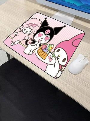 Універсальний килимок для мишки з принтом Аніме Onegai My Melody 22х18 см | 6621192