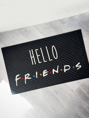 Дверний килимок Hello friends | 6621200