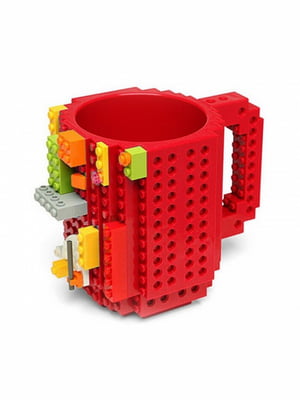 Кружка Lego брендовая красная (350 мл) | 6621379