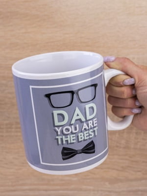 Кухоль гігант “Dad you are the best” (1000 мл) | 6621400