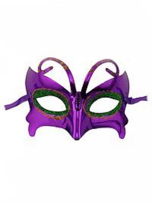 Венеціанська маска "Метелик" фіолетова | 6621585