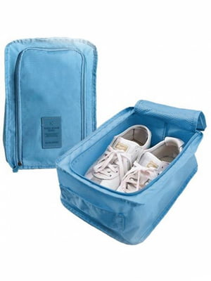 Сумка-органайзер для взуття блакитний (21х31х11см) | 6621865