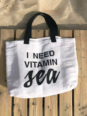 Пляжна сумка ”I need vitamin sea” | 6622016