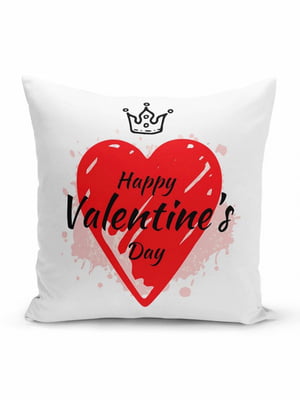 Подушка “Happy Valentine Day” (35х35 см) | 6622364
