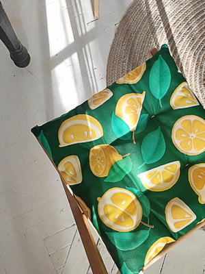 Подушка на стул “Лимон” | 6622459