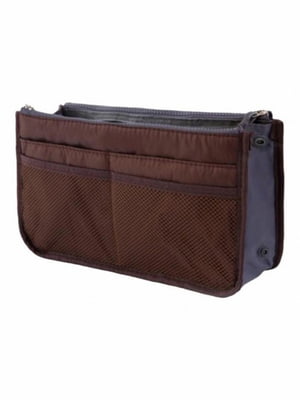 Органайзер сумка в сумку Bag in bag maxi brown коричневий | 6622907