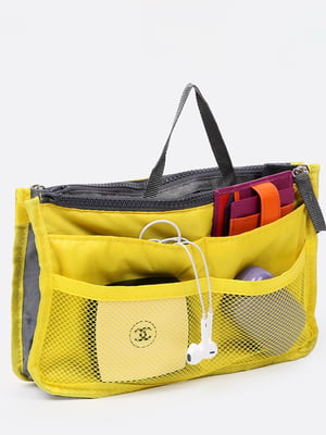Органайзер сумка в сумку Bag in bag maxi жовтий | 6622909