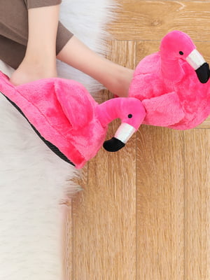 Домашние тапочки Фламинго pink (35-40 р) | 6623018