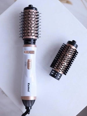 Електрична гребінець-фен для укладання волосся з насадками | 6623205