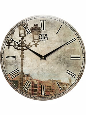 Настенные часы Vintage Городской Романс | 6623340