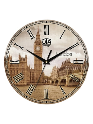 Настінний годинник Vintage Лондон | 6623347