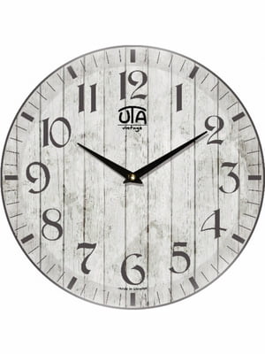 Настінний годинник Vintage Морений Дуб | 6623348