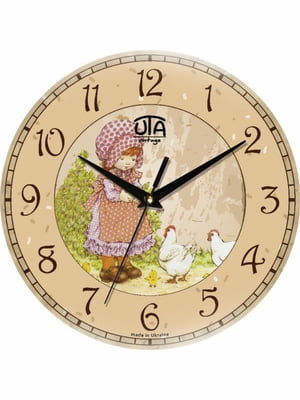 Настінний годинник Vintage Пасторальний Сюжет | 6623353