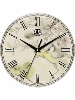 Настінний годинник Vintage Синички | 6623363