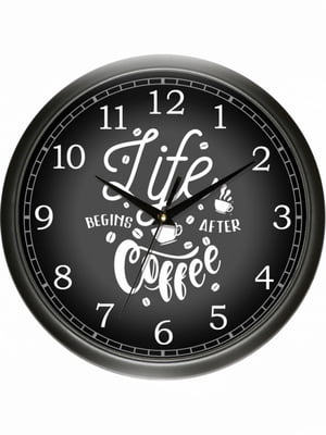 Настенные часы Сlassic Life Coffee | 6623414