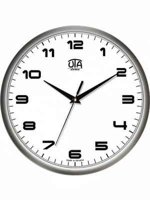 Настінний годинник Сlassic Класичний Годинник Silver | 6623434