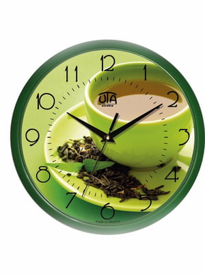 Настенные часы Сlassic Чашка Зеленного Чая | 6623475