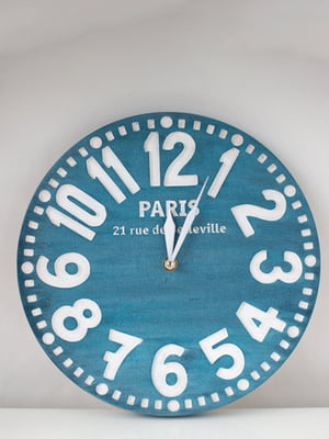 Годинник "Париж" (антично-синій) | 6623510