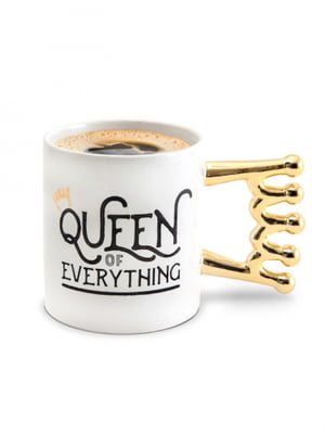 Чашка справжньої королеви Queen із ручкою-короною (500 мл) | 6623642