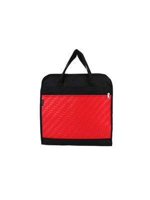 Господарська сумка для покупок чорно-червона | 6624077