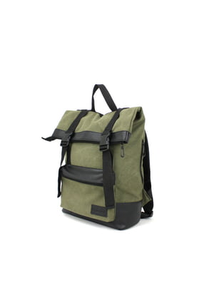 Рюкзак з відділом для ноутбука кольору хакі | 6624652