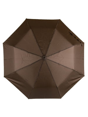 Зонт полуавтомат коричневый | 6625360