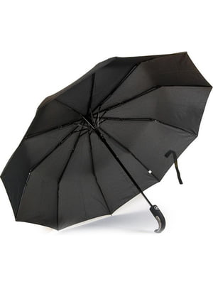 Зонт полуавтомат черный | 6625459