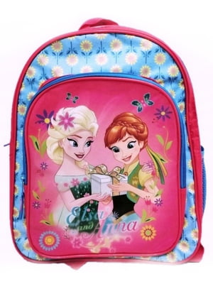 Шкільний рюкзак з принтом Frozen Anna & Elsa | 6625644