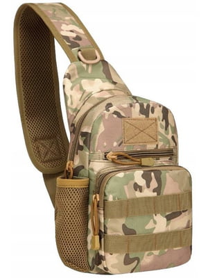 Тактическая сумка-слинг камуфляжной расцветки | 6625731