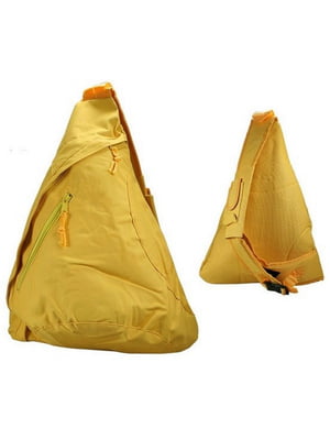 Рюкзак однолямковий жовтий (15L) | 6625771