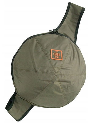 Однолямковий круглий дитячий рюкзак кольору хакі | 6625780