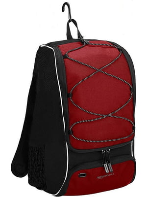 Спортивный рюкзак бордово-черный (22L) | 6625800