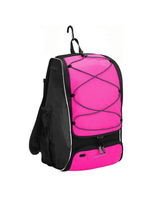 Спортивний рюкзак чорно-рожевий (22L) | 6625801
