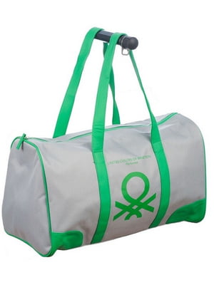 Спортивная сумка серо-зеленая (32L) | 6625899