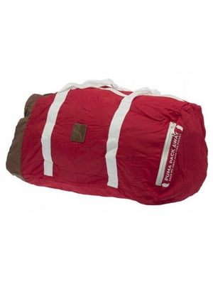 Легкая красная складная спортивная сумка (40L) | 6625901