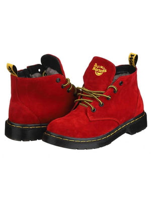 Ярко-красные зимние ботинки | 6619551
