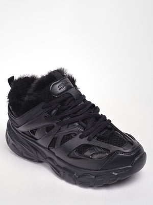 Кросівки чорні зимові на хутрі | 6629589
