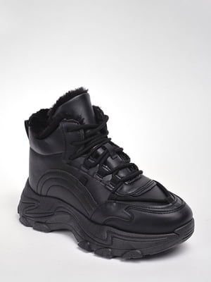 Високі чорні кросівки | 6629595